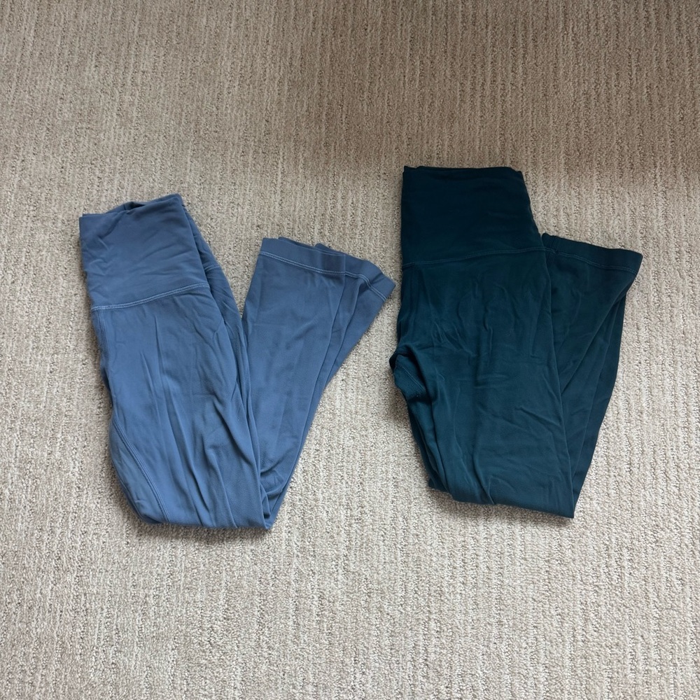 Two pair lulu lemon align leggings